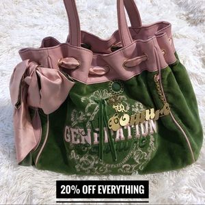 Juicy Couture Daydreamer Generation Bag Pink/Green
